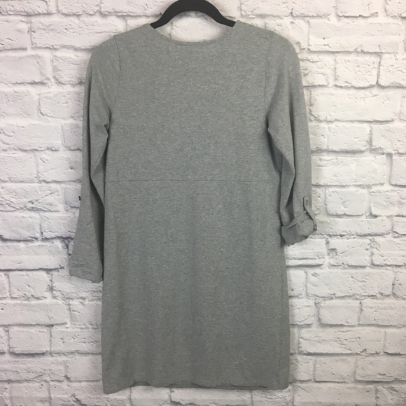 LAST CALL!! J. Jill Gray Knit Dress - Picture 7 of 7